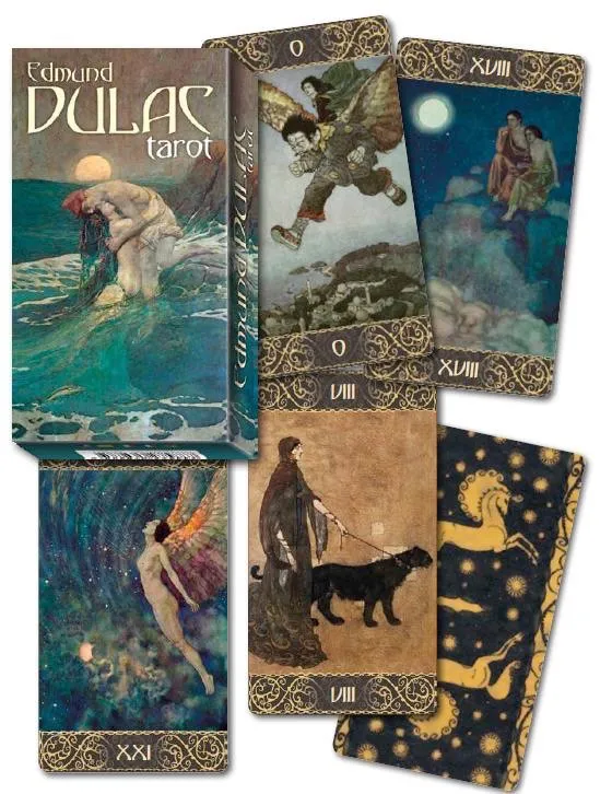 artistic tarot deck by Dulac